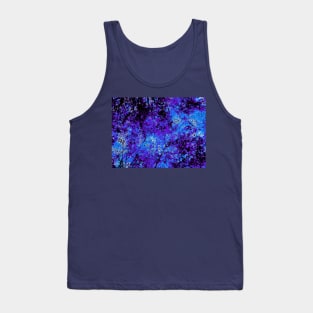 Found Leaf Pattern Tank Top